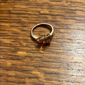 Elegant Gold-Tone Men's Ring size 7